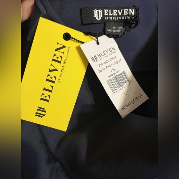 EleVen by Venus WillamS NWT’s Women Be An Eleven Jogger Admiral Navy Size XS - Picture 4 of 9